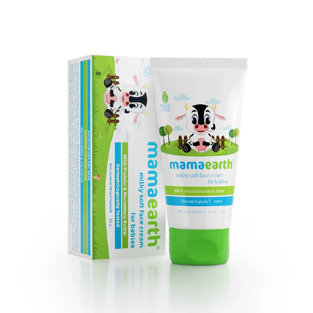 Milky Soft Face Cream With Murumuru Butter for Babies, 60 ml-2.webp